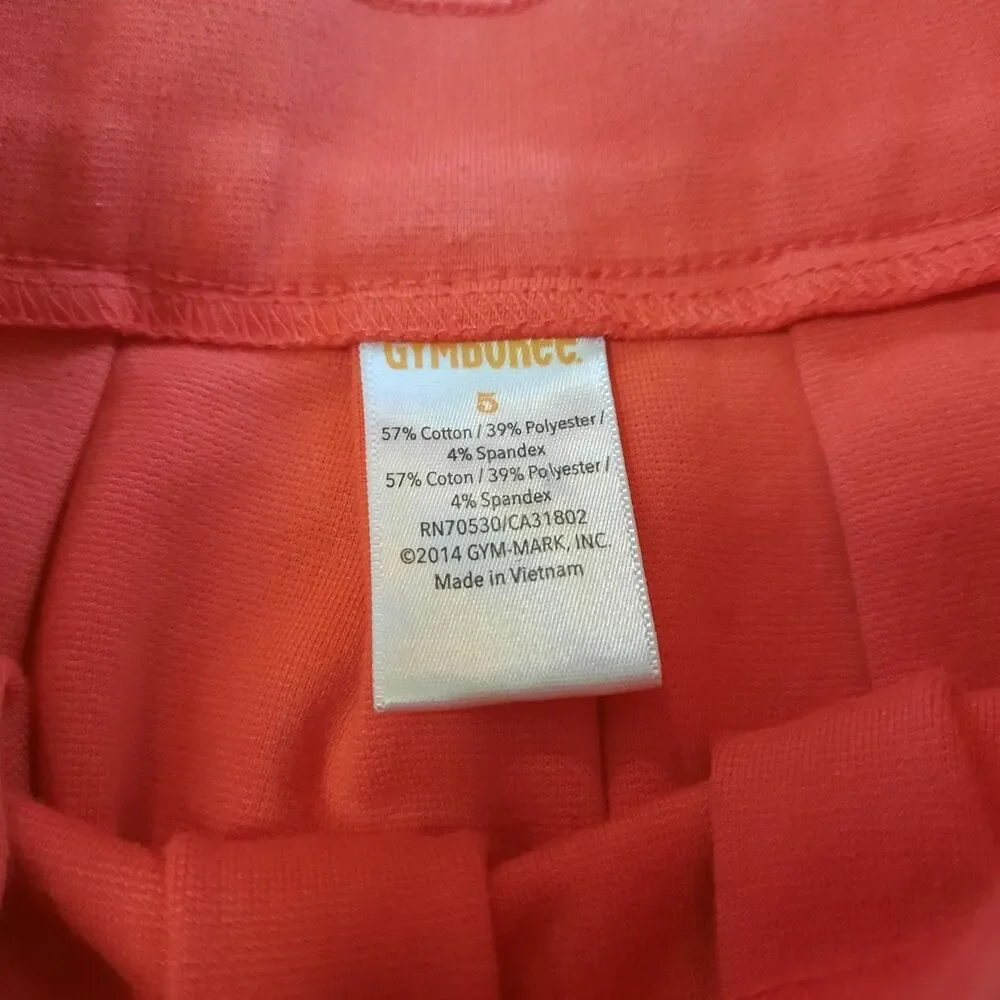 Gymboree Girls Pleated Coral Skirt 5